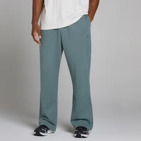 Oversized Straight Leg Jogginghose - Future Blue