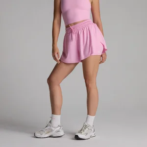 MP Damen Tempo 2-in-1 Floaty Shorts – Cosmo Pink - Size XXL
