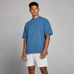 MP Herren Washed Oversized Baumwoll-T-Shirt - Track Blue - Size XS