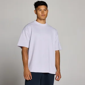 MP Herren Washed Oversized Baumwoll-T-Shirt - Lilac Grey - Size XS
