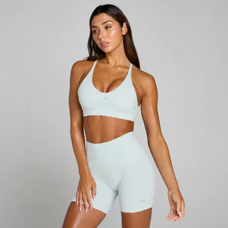 MP Damen Tempo Ultra Seamless Sport-BH - Blue Aura