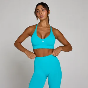MP Damen Tempo Ultra Seamless Sport-BH - Electric Blue - Size XS