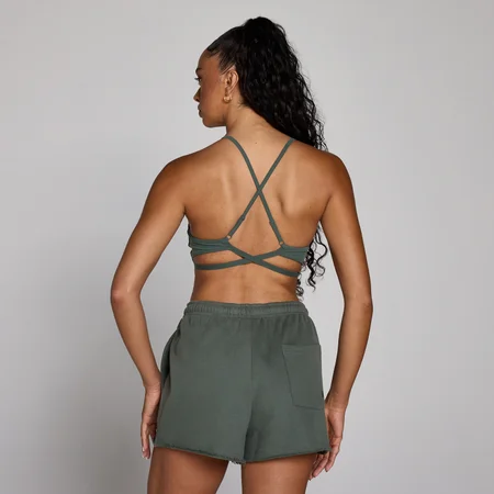 MP Damen Tempo Sport-BH mit verstellbarem Riemenrücken – Wolkengrün