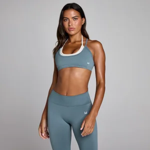 MP Damen Seamless Layered Sport-BH - Midnight Slate - Size XS