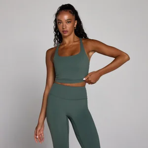 MP Damen Tempo Racerback-Top mit Riemen – Wolkengrün - Size XS