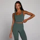 MP Damen Tempo Racerback-Top mit Riemen – Wolkengrün