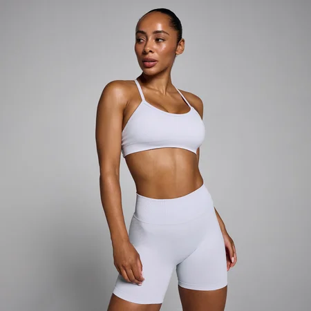 MP Damen Lift Seamless Strappy BH - Chalk Dust