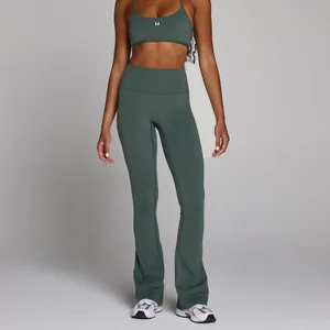 MP Damen Tempo Flared Leggings – Wolkengrün - Size L