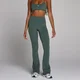 MP Damen Tempo Flared Leggings – Wolkengrün