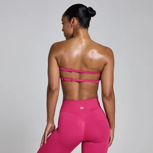 MP Damen Lift Bandeau Sport-BH - Bold Berry - Size S