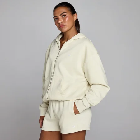 MP Damen Basics Zip Through Hoodie - Wüstensand