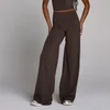MP Tall Tempo Wide-Leg-Hose für Damen – Kakao