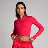 MP Damen Tempo Cropped Jacke - Chilli