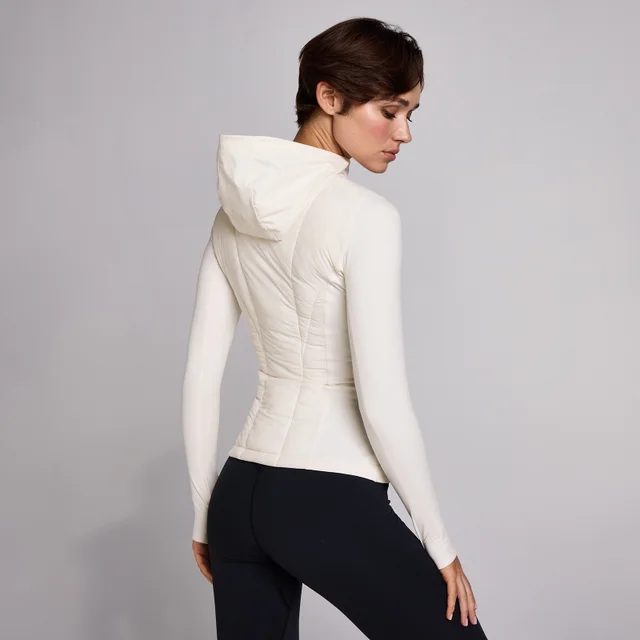 MP Damen SculptForm Hybrid-Jacke – Pearl
