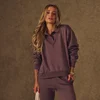MP Damen X Tatiana Sweatshirt mit Kragen - Mocha