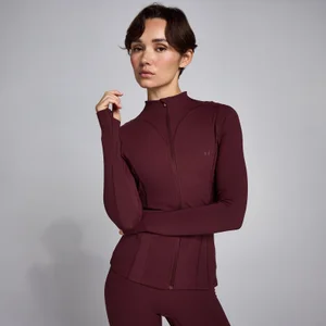 MP Damen SculptForm Zip Through Jacke - Deep Berry - Size XS