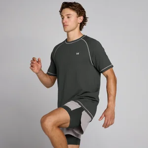 MP Velocity Ultra Seamless T-Shirt für Herren - Vintage-Schwarz - Size XS