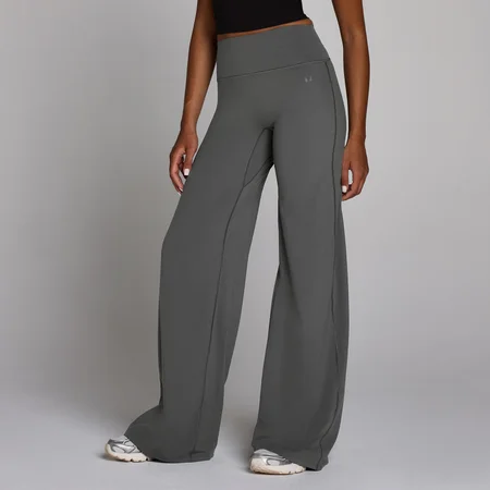 MP Damen Tempo Petite Wide Leg Leggings – Dunkelgrau