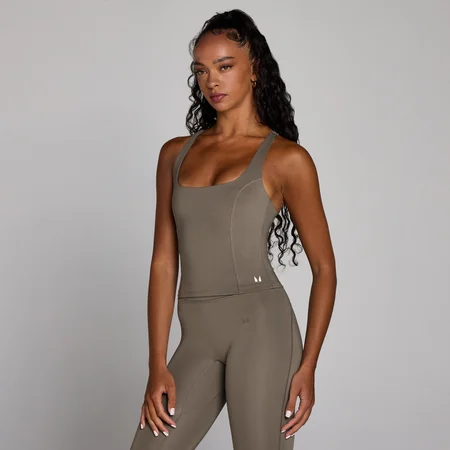 MP Damen Training Racerback Tank-Top – Espresso