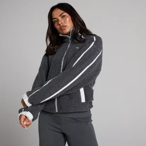 MP Fleece-Jacke mit Reißverschluss für Damen – Robust Grey - Size XS