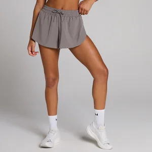 MP Woven Floaty Shorts für Damen – Dunkle Trüffel - Size XS
